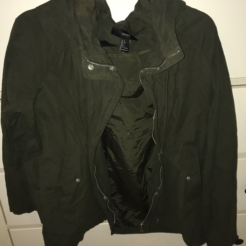 Green Long Jacket - image 1